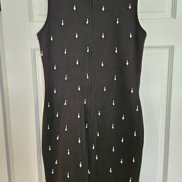 Outlander Evening Formal Black Beaded black dress sz S - Picture 2 of 7